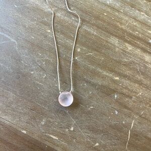 Soulku Pink Stone Necklace